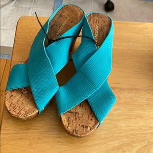 Platform wedge sandals